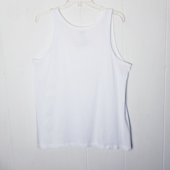 Make Market White Tank Top Women Size XL NWT Sleeveless - Picture 8 of 10